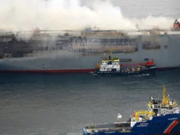 Fremantle Highway fire