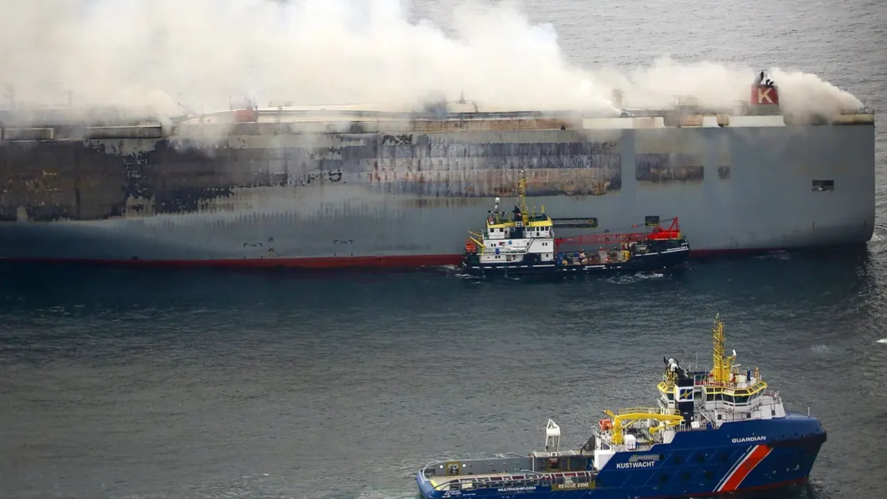 Fremantle Highway fire