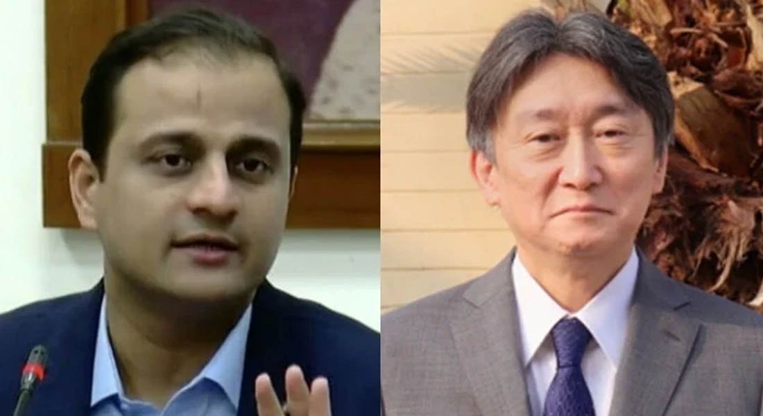 Karachi Mayor, Japanese CG, mutual interests