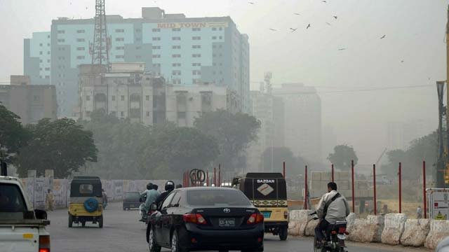 Karachi global pollution index