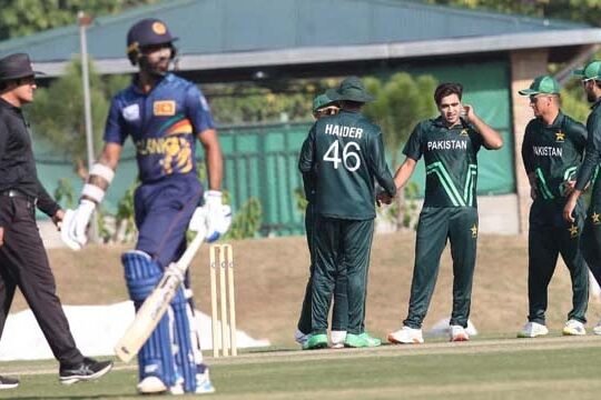 Pakistan Sri Lanka series