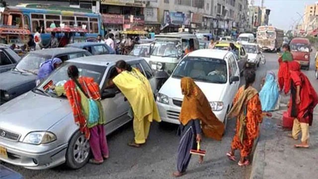 Karachi crackdown beggars