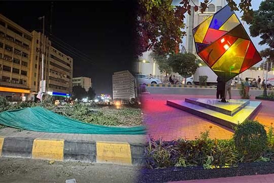 trees Karachi cutting