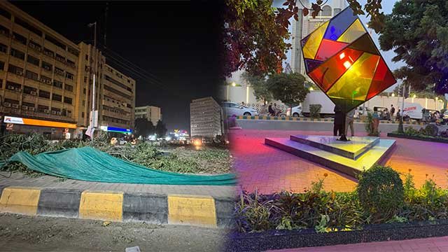 trees Karachi cutting