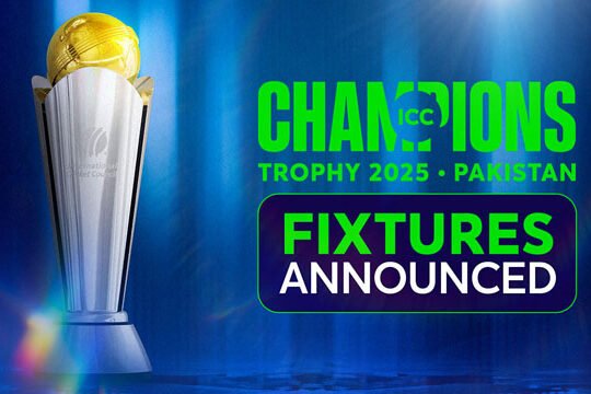 Champions Trophy 2025 official fixtures