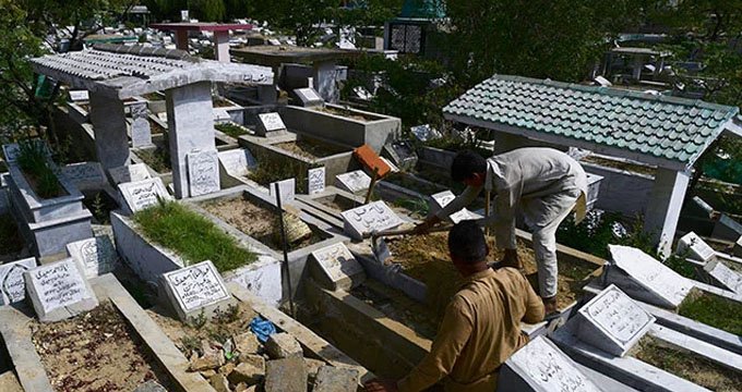 Karachi graveyard