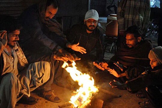 Karachi coldest night