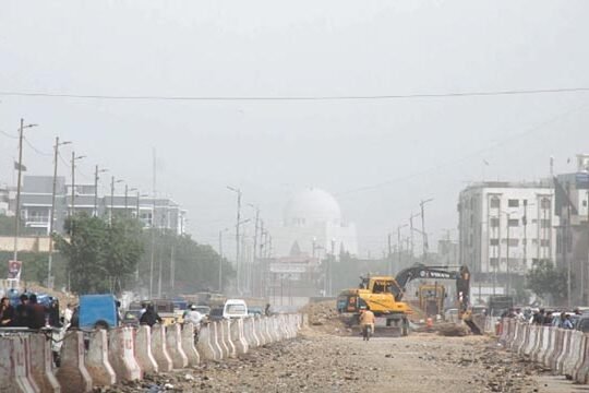 Dust-related respiratory diseases Karachi