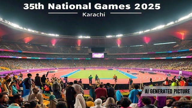 Karachi 35 National Games 2025