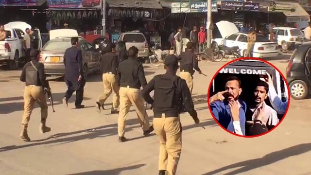 MQM-London workers arrested Karachi