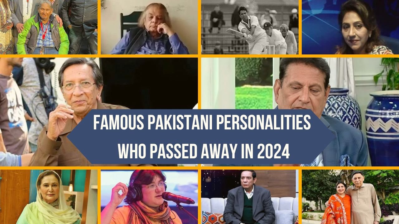 Famous Pakistani personalities who passed away in 2024