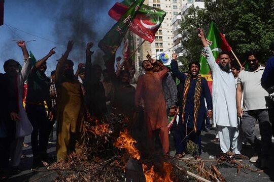 PTI activists physical remand