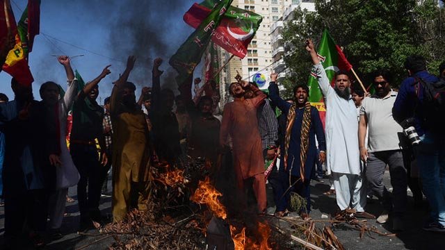 PTI activists physical remand