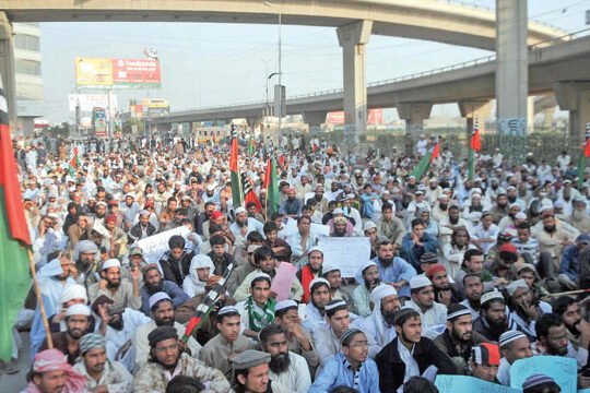 Ahle Sunnat Wal Jamaat Karachi protests list