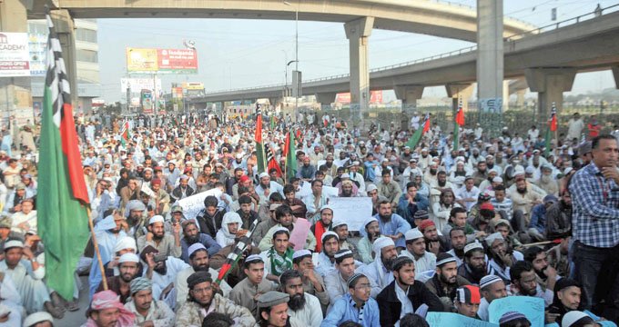 Ahle Sunnat Wal Jamaat Karachi protests list