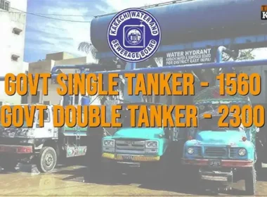 Karachi water tanker
