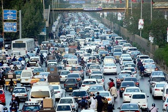 Karachi traffic jams