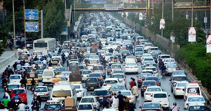 Karachi traffic jams