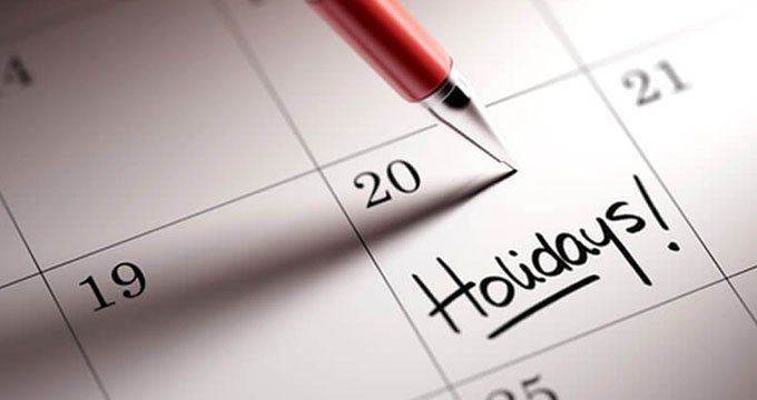 public holidays 2025