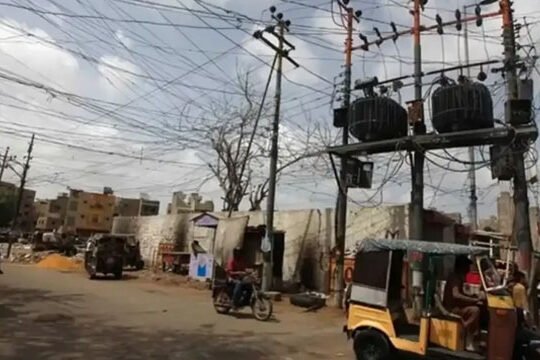 Electric poles stolen Karachi