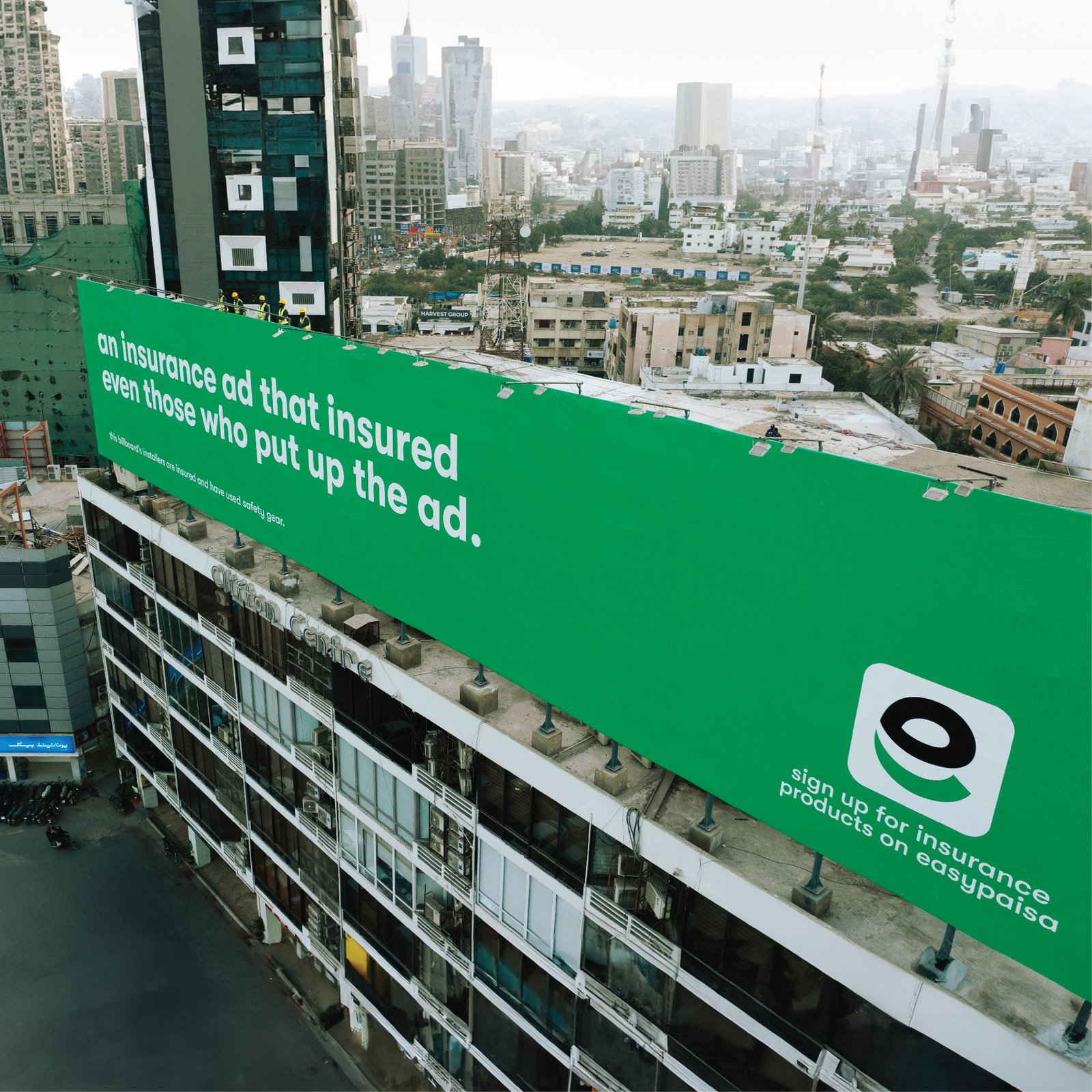 easypaisa Pakistan outdoor advertising industry