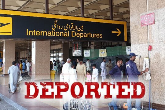 Pakistanis deported