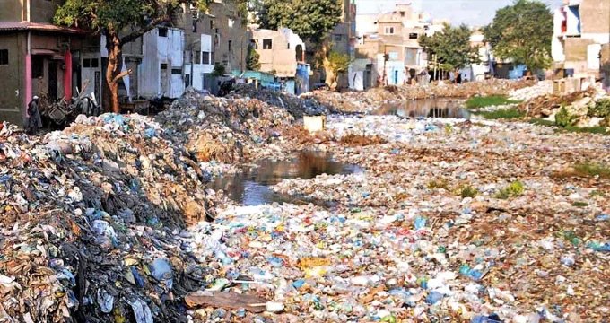 how to report Karachi garbage issues