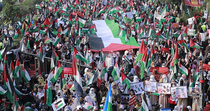 JI Gaza March Karachi