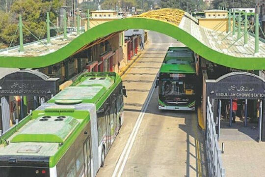 green line bus service