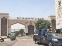 Protests Karachi University