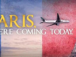 PIA Paris flight ad