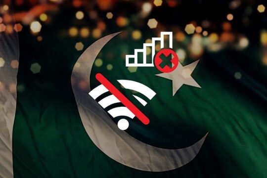 Pakistan internet shutdowns