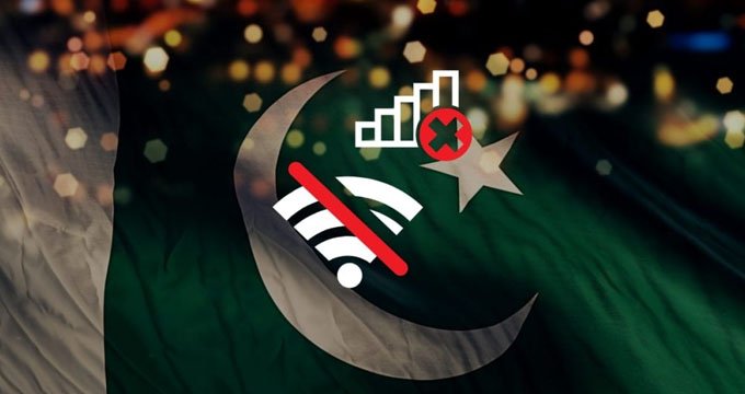 Pakistan internet shutdowns