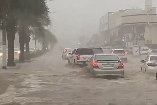 Saudi Arabia high alert rains