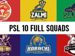 PSL 10 Full Squads