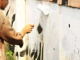 Karachi wall chalking crackdown