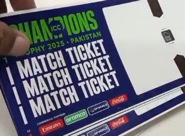 Champions trophy tickets locations Karachi