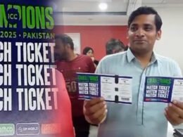 Champions Trophy 2025 Physical tickets