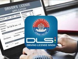 Online driving license Sindh