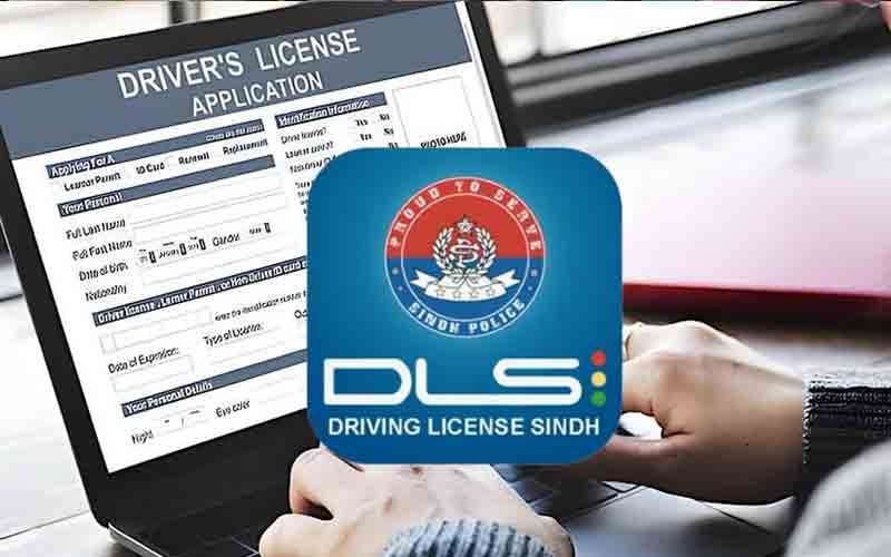 Online driving license Sindh