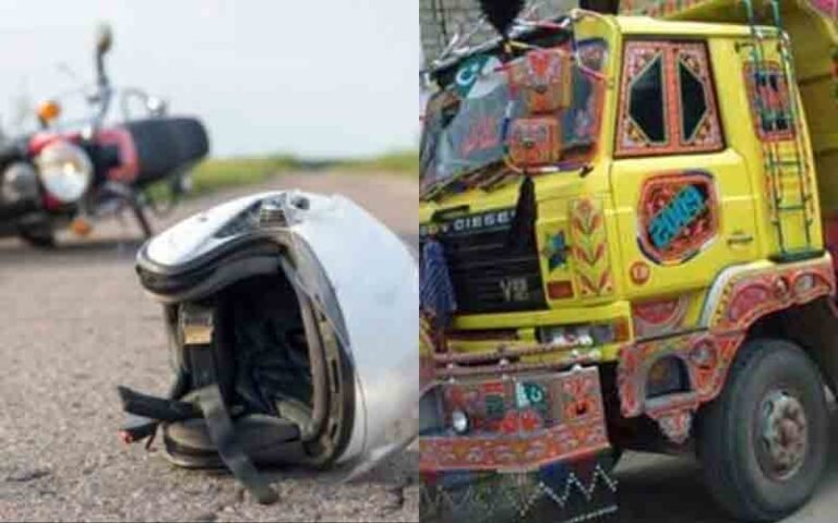 Karachi Dumper Accident