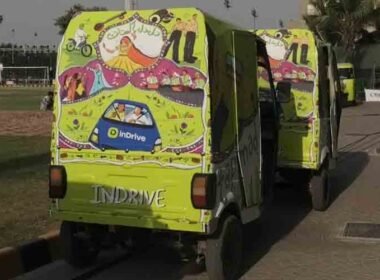 Indrive Karachi rickshaw rally