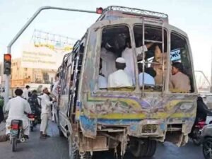 Sindh crackdown unfit vehicles