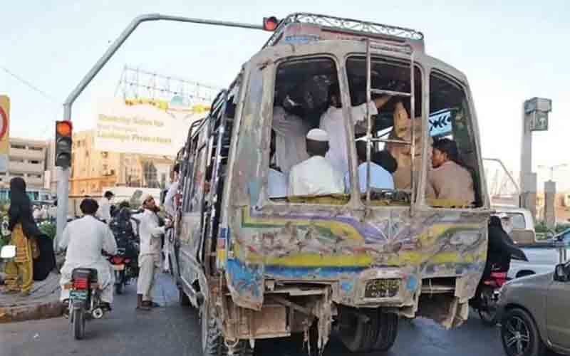 Sindh crackdown unfit vehicles