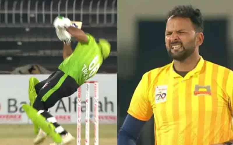 Ihsanullah bouncer Tayyab Tahir