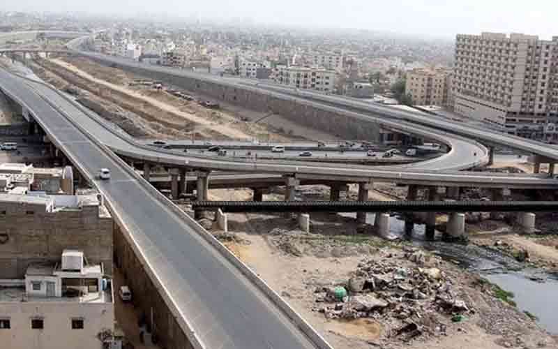 Karachi new road heavy traffic