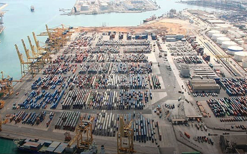 Karachi port land