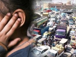 traffic noise Karachi