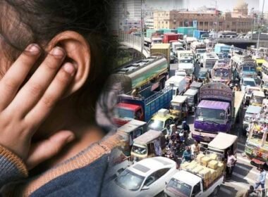 traffic noise Karachi