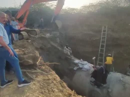 Karachi pipeline burst